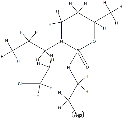 N,N-bis(2-chloroethyl)-6-methyl-2-oxo-3-propyl-1-oxa-3-aza-2$l^{5}-pho sphacyclohexan-2-amine CAS#: 78220-03-8